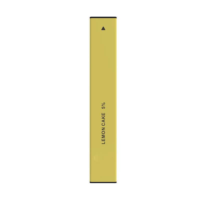 Lemon Disposable Mini E Cigarette 400Puffs 280mAh Battery Yellow Vape Pen
