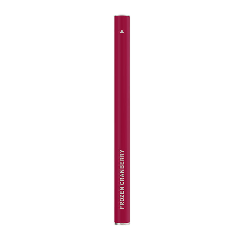 Stainless Steel Pen E Cigarette / 1.3ml Disposable Vape Device Frozen Cranberry