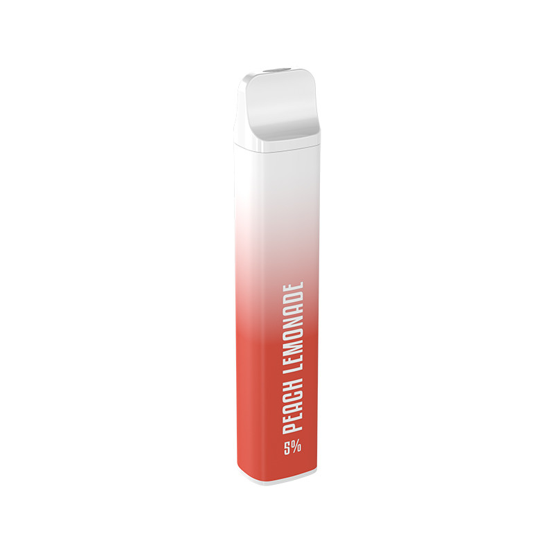 1000 Puffs Peach Lemonade Disposable Vape Pen Stick With 850mAh Battery