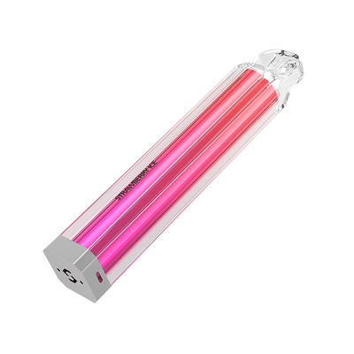 Strawberry Ice Electronic Liquid Cigarette Metal Bottom Cover Square