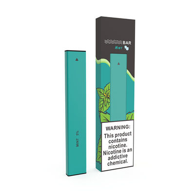 Mint 50mg Nicotine Mini Disposable E Cigs 300 Puffs 280mAh