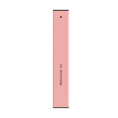 Disposable Pink Mini Vape Pod Pen 400 Puffs 1.2ml Aluminum Tube