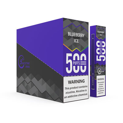 Non Refillable Blueberry Ice Disposable Vape Pod 1.3ml 280mAh Battery 9.2mm