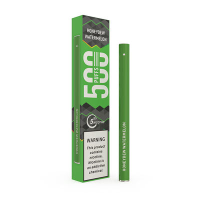 280mAh Disposable Vape Pen E Cigarette 3.7V 3.0Ω Coil Resistance