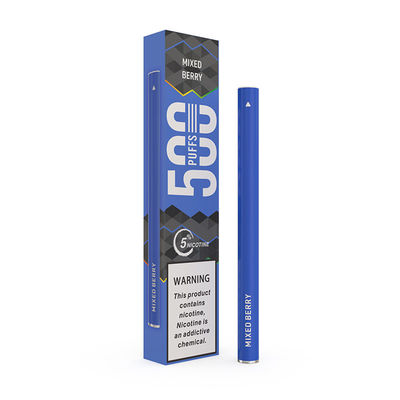 OEM And ODM Disposable E-Cigs 500 Puffs Up To 20 Flavors