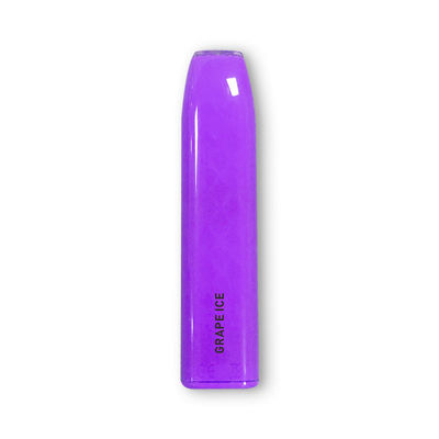 Grape Ice ABS Disposable Flat Vape Pen Purple 1.6Ω No Ignition